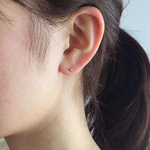 Amazon | 【TAKE-UP】[ セカンドピアス] K18ミラーボールピアス